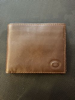 FRANCESCO REMOLO VINTAGE LEATHER BIFOLD WALLET