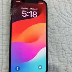 iPhone 12 64gb Unlocked Already Front Screen Cracked