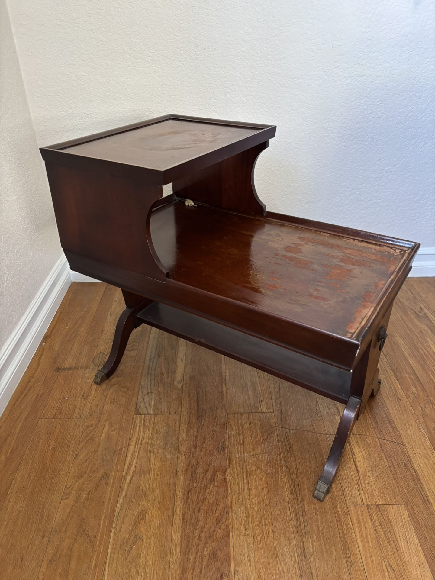 Vintage Magazine Side Table