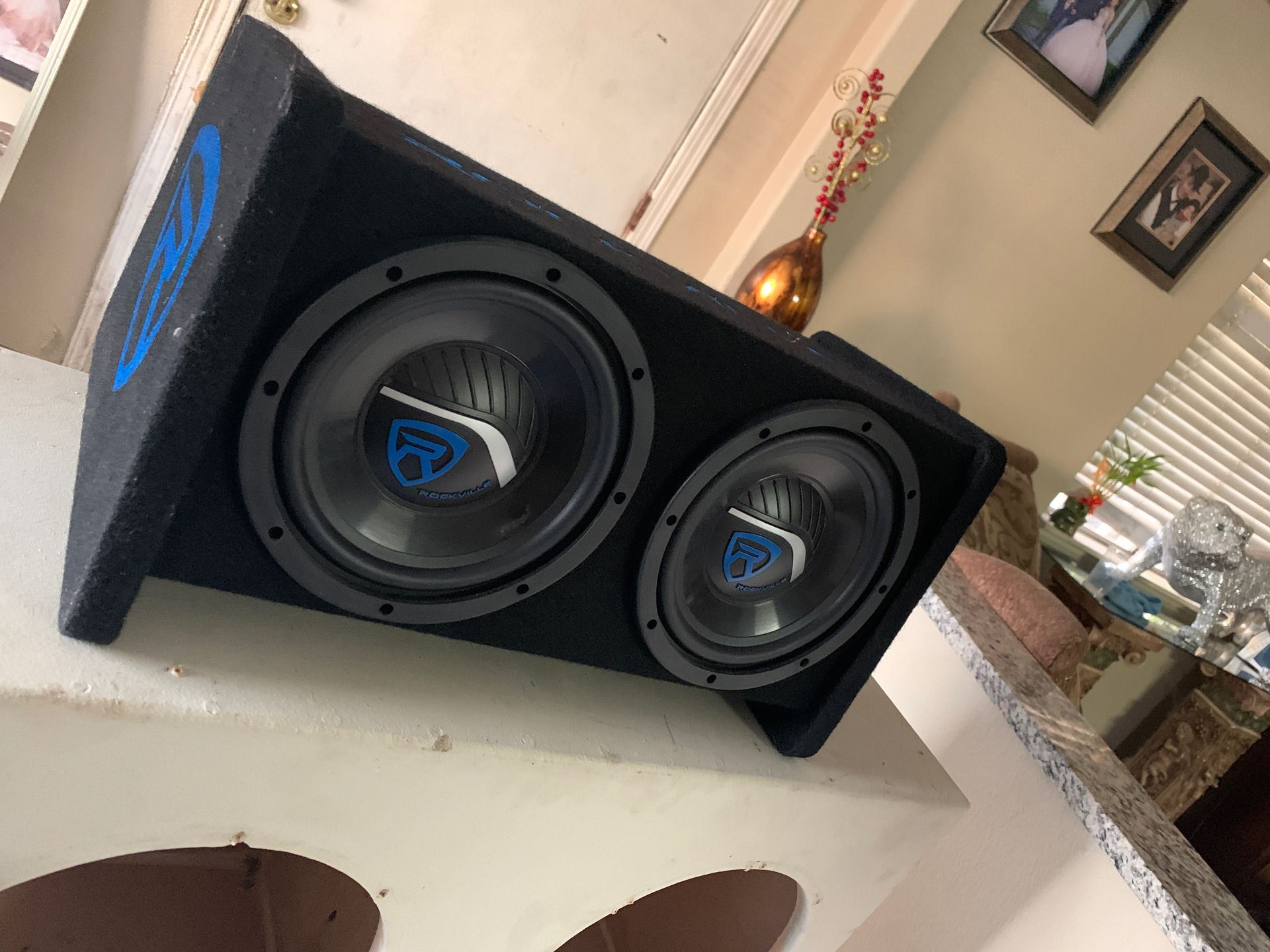 Rockeville 8inch subs with ported box