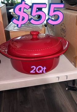 Princess House Cacerola de 2Qt berry