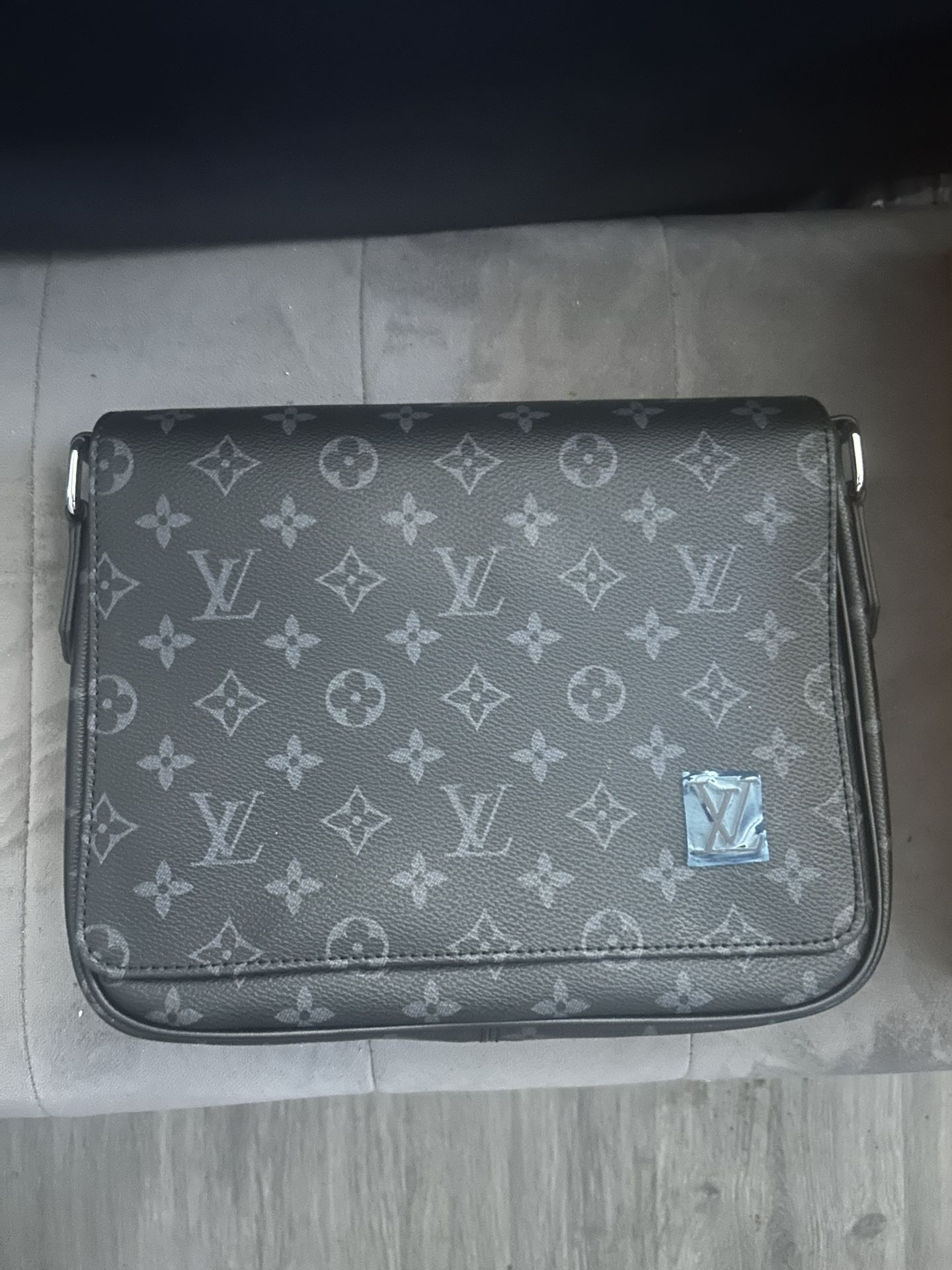 Louis Vuitton District PM Monogram Eclipse Messenger Bag Black