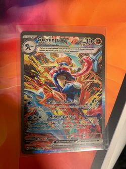 Pokémon greninja ex