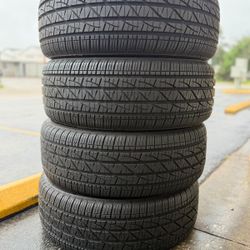245 50 20 Firestone Destination LE 3 - 4 Used Tires 90% Life 