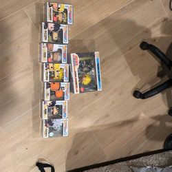 Naruto Funko Pops You Get -Naruto-teuchi-obito- Minato- Tobi-sasuke-kakashi And Saske Vs Naruto