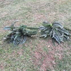 2 Fake Faux Fern Plant Plants Home Decor Decoration