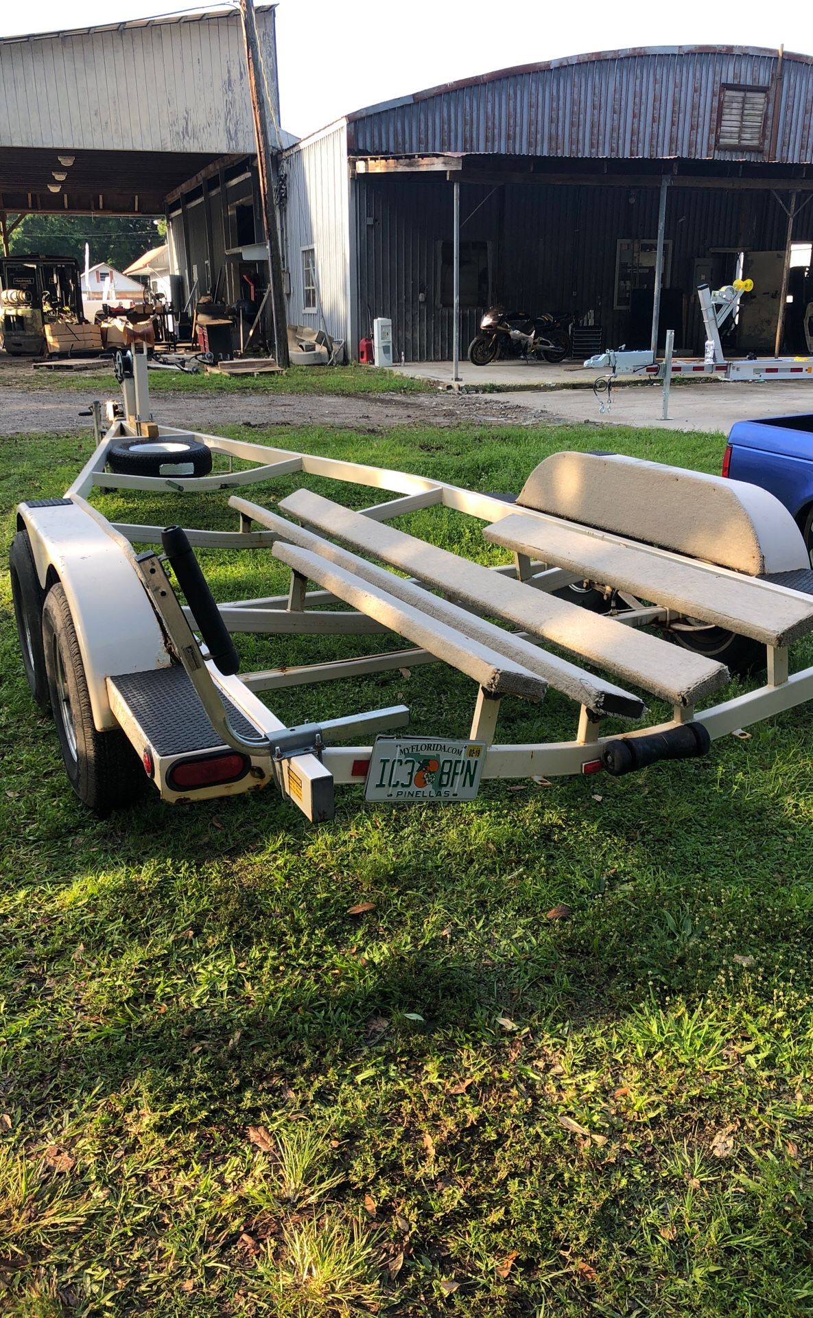 Used 23’ tandem trailer. Used boat trailer ready to go. for Sale in