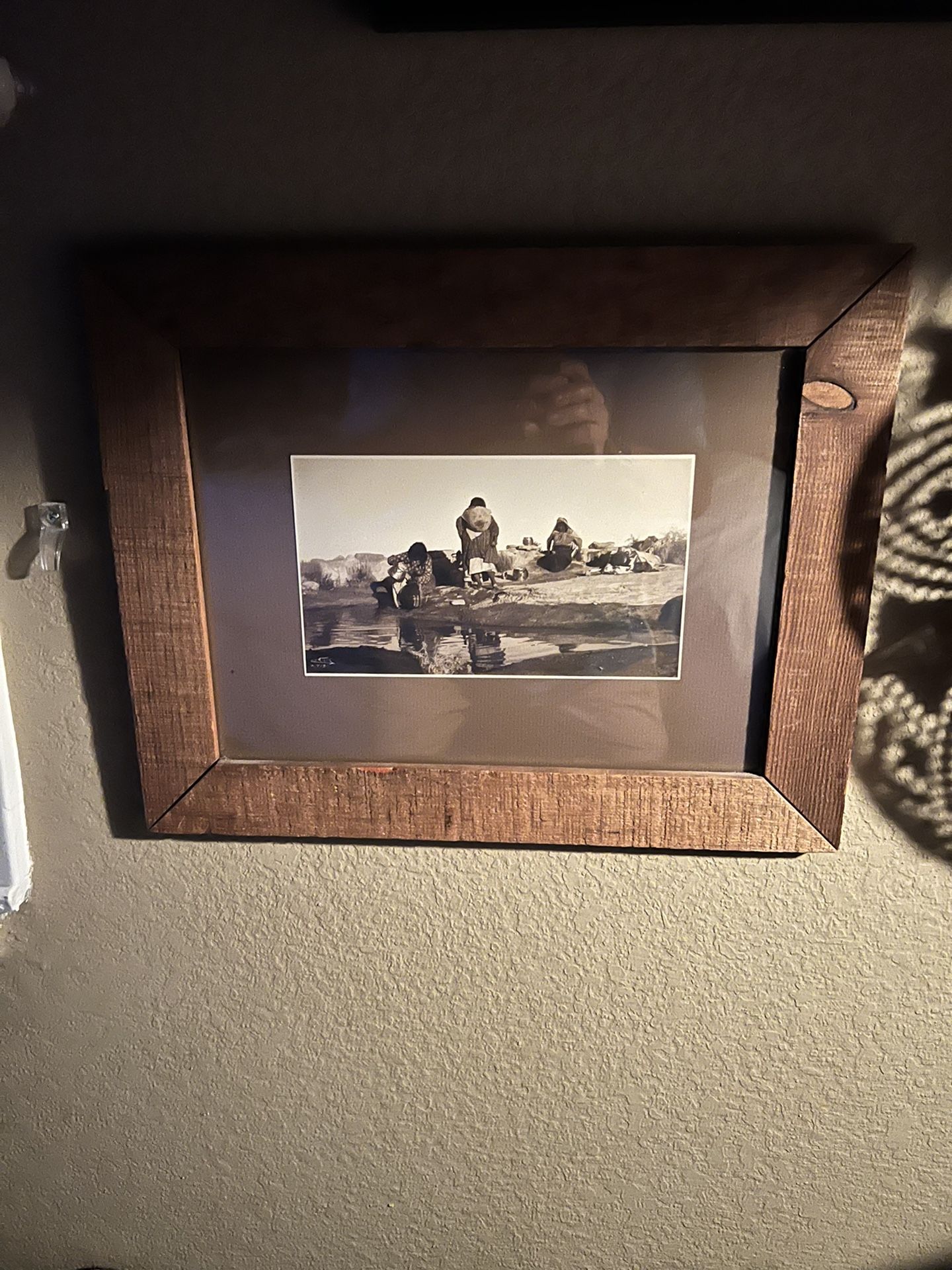 Rare Original Curtis Photo Of Native American Indians