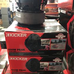 KICKER COMPRT 8” Speakers For Sale