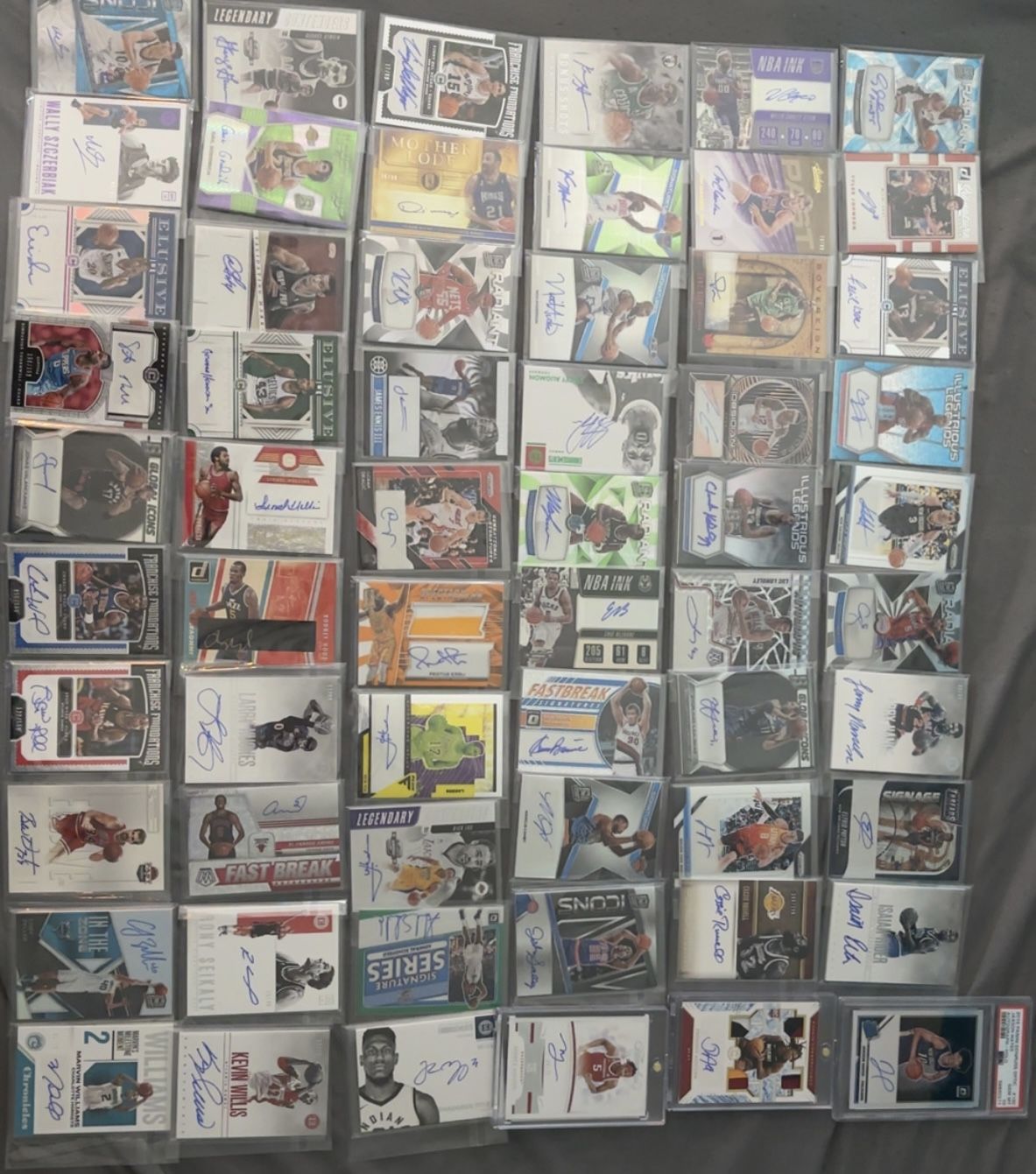 Random 60 Card NBA Auto Lot