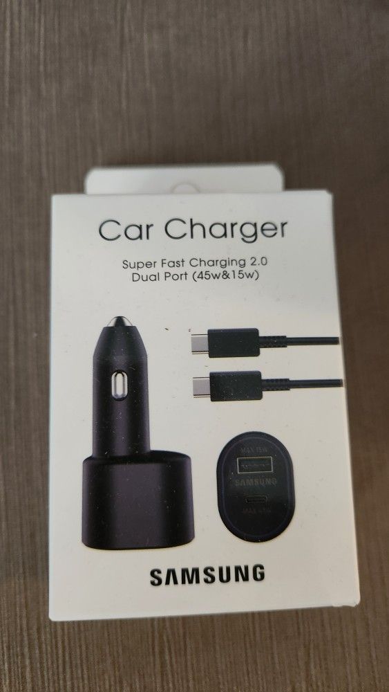 Samsung Galaxy Fast USB C Car Charger