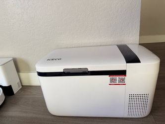 portable ICECO compressor refrigerator/freezer with car plug in