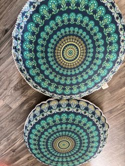 Oversized Floor Pillows - Set of 2