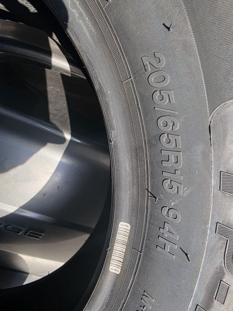 4 NEW 205/65/15 TIRES