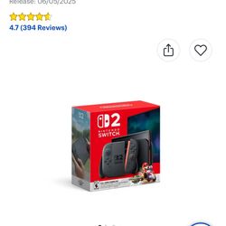 Switch 2 Bundle Mario