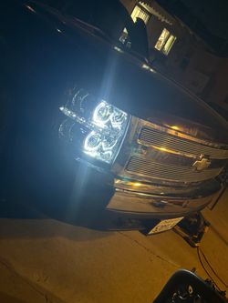 Silverado LED Headlights (smoked)