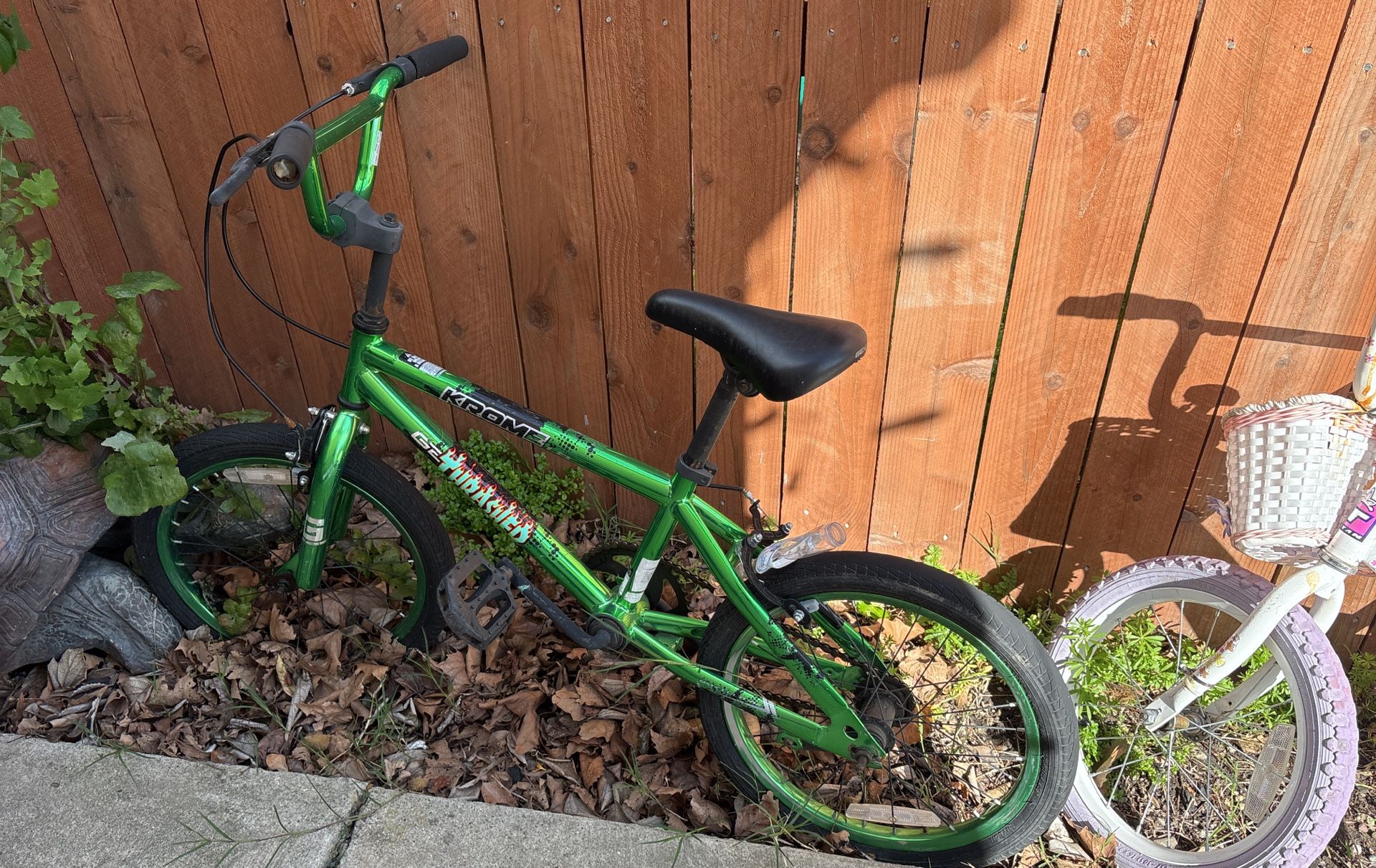 Two Bikes/girl&boy/ A Little Rusty But Rides Smoothly. Were Used A Little But Mostly Sitting In Backyard