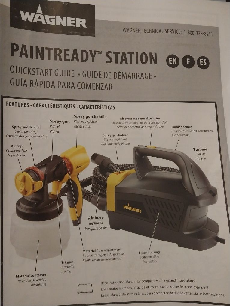 wagner paint ready station