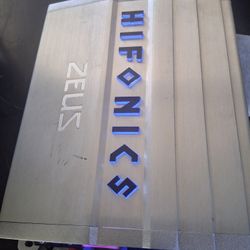 Hifonics ZG-600.4 Class A/B Amplifier 4-Channel, 