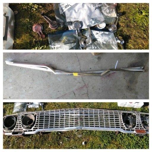 Various parts for 1963 Chevy Impala