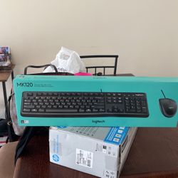 MK120 Logitech Keyboard And Mouse