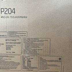 HP 19.5 Inch Desktop Monitor Screen