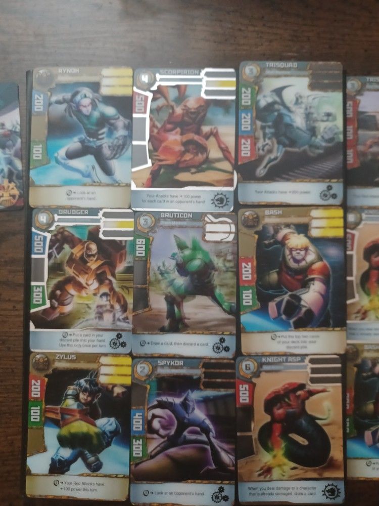 Redakai Conquer The Kairu Playing Cards