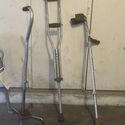Free Crutches, Walkers and Canes