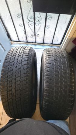 Tire Bridgestone Dueler H/T 840 265/65R17 112S A/S All Season x2