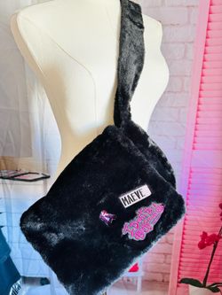 H&M x Sex Education Faux Fur Shoulder Bag | Limited Collection