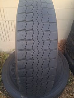 A few  12R 22.5 Truck tires $60 not installed
