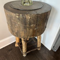 Sold Wood Butcher Block 