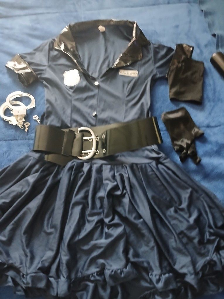 Halloween Police Adult Costume