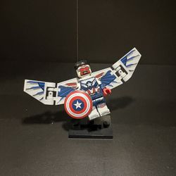 Captain America Lego Mini Figure 