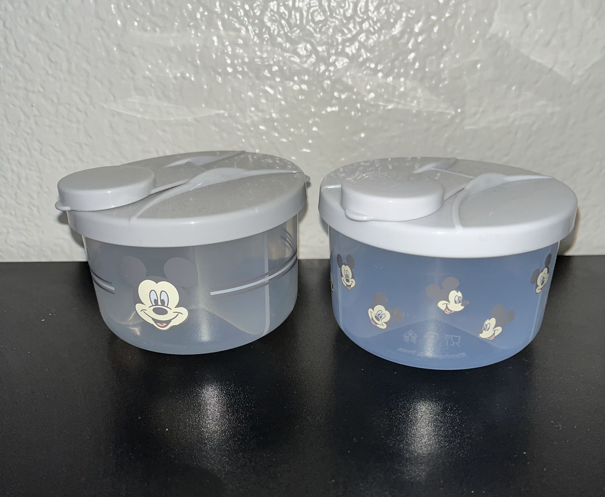 Mickey Mouse Formula Containers