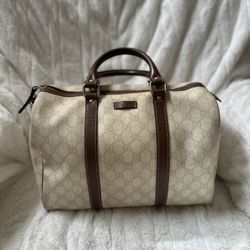 Gucci Joy Gg Supreme Canvas Boston Bag