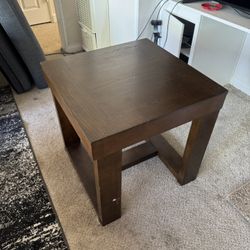 Solid Wood Side Table