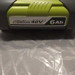 Lithium Ion 40V 6Ah Battery