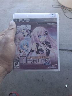 Hyperdimension Neptunia mk2 for the Sony PlayStation 3. 