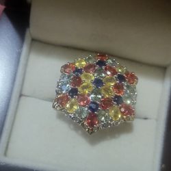 Natural Sapphires Ring