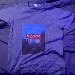 Mens Supreme/New York Collab T-shirt