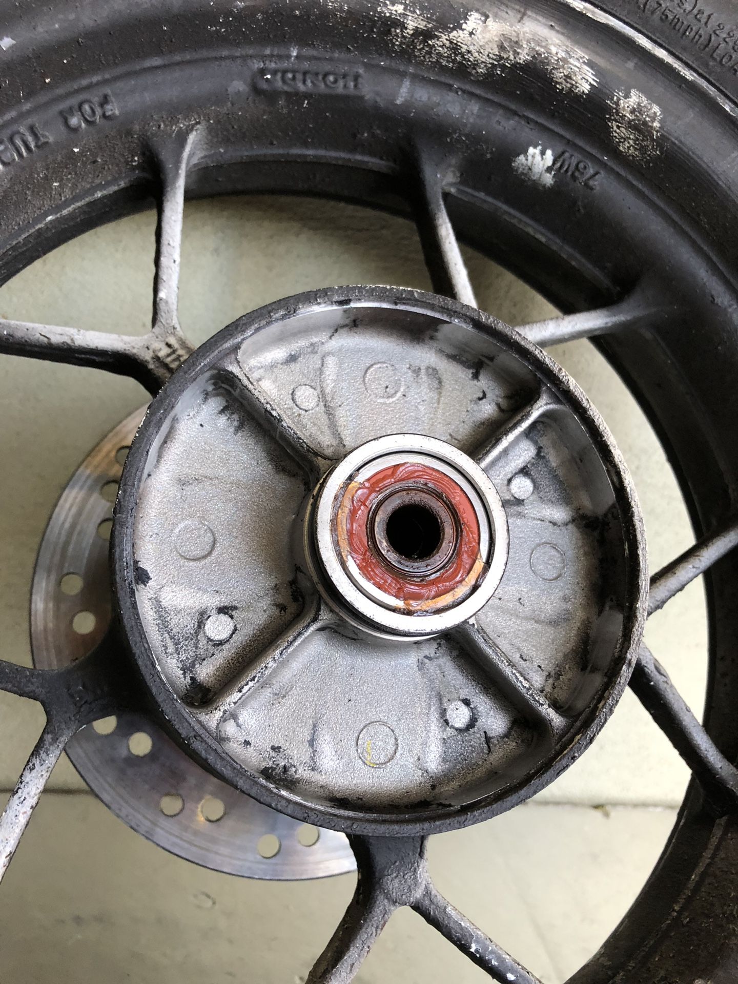 honda grom rear wheel
