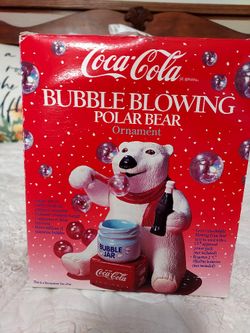 Coca Cola Bubble Machine