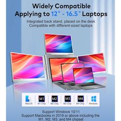 Laptop screen extender 3 screens