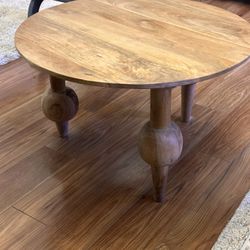 Wood Coffee Table Unique Funky Style