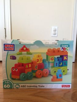 Mega Bloks... ABC LEARNING TRAIN.