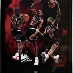 Chicago bulls sales jordan pippen rodman