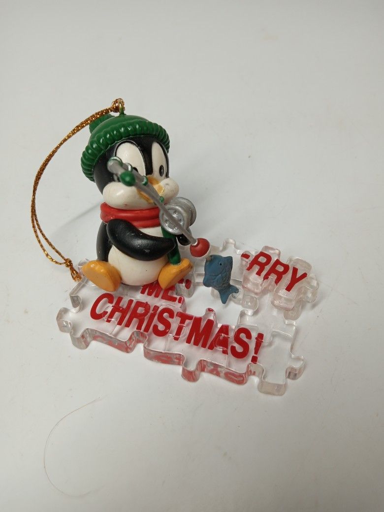 Christmas Westmar Penguin  Vintage Tree Ornaments Collectibles 