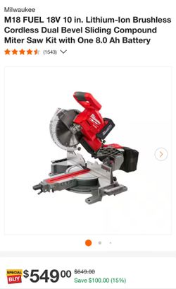 Milwaukee Miter Saw