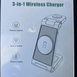 3 In 1 Charging Station / Multi Colors Available 